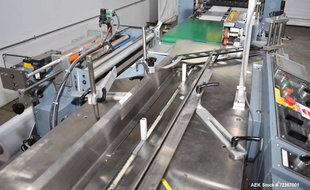 Shanklin HS1 Shrink Wrapper with Extended Infeed and Shanklin T72 Shrink Tunnel